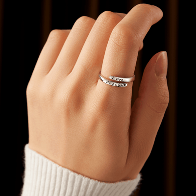 SelfLove™ 'I Am Enough' Ring (Journals)