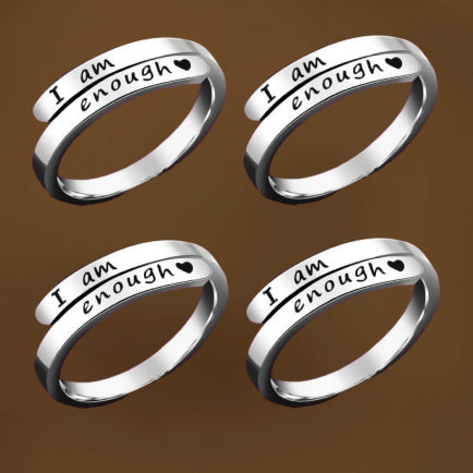 SelfLove™ 'I Am Enough' Ring (Bundle)