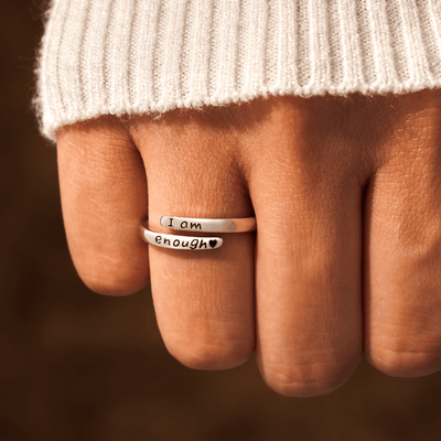 SelfLove™ 'I Am Enough' Ring + 2 SelfLove™ Journals