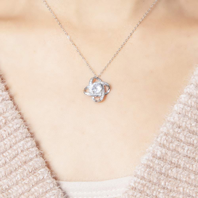 To My Daughter | Infinite Knot Necklace